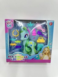 Набор "Зоомагазин" "Girl's Club" единорог с аксессуарами. в/к 23*8*21,5 см