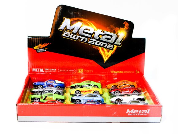 набор машин 12шт в бл (72)